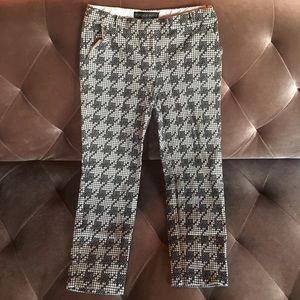 TopShop Houndstooth Capri Pants